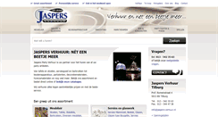 Desktop Screenshot of jaspers-verhuur.nl